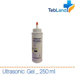 ژل سونوگرافی سپتکل ۲۵۰ میلی‌لیتری - تیوب قابل حمل و شخصی برای پزشکان سیار، ویزیت در منزل و رعایت بهداشت فردی