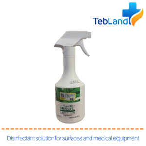 محلول ضدعفونی کننده سارفوسپت ۵۰۰ میلی‌لیتری - بطری قابل حمل و جمع‌وجور برای پزشکان سیار، پرستاران خانگی و خدمات مراقبت در منزل