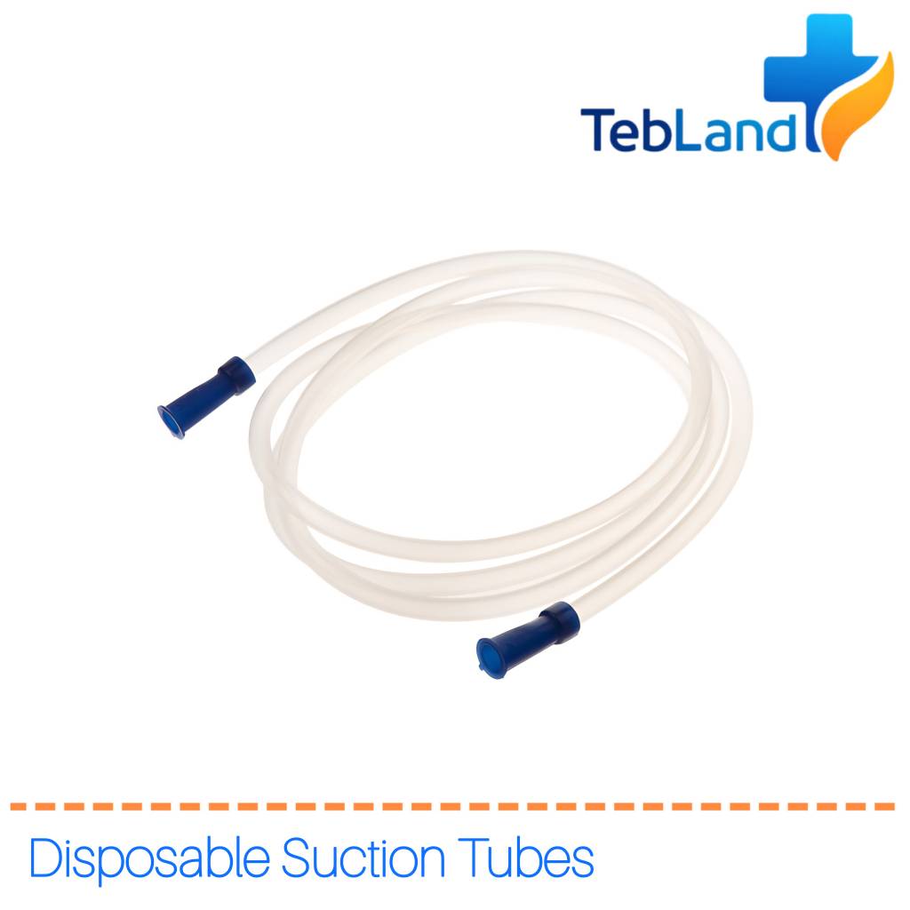لوله ساکشن جراحی سوپا سایز ۲۵ فرانسوی با کانکتور آبی - مناسب جراحی‌های عمومی، زنان و اطفال - لوله مکش اتاق عمل استریل و یکبار مصرف - PVC پزشکی شفاف با دیواره مقاوم - خرید لوله ساکشن جراحی سوپا