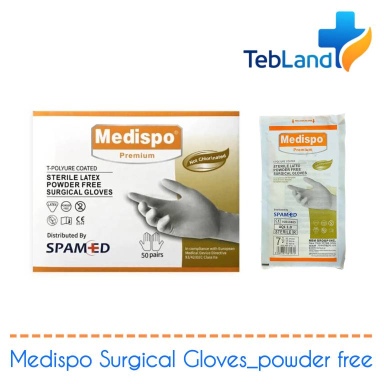 دستکش جراحی مدیسپو Medispo